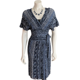 Laundry by Shelli Segal Faux Wrap Dress Size XSP