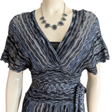 Laundry by Shelli Segal Faux Wrap Dress Size XSP