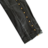 Studded Faux Leather Pants Size Small