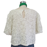 Anthropologie Maeve Textured Top Size XL