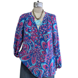 Lilly Pulitzer Elsa Silk Tunic Size XL