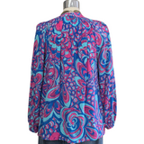 Lilly Pulitzer Elsa Silk Tunic Size XL