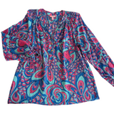 Lilly Pulitzer Elsa Silk Tunic Size XL