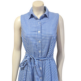 Chetta B Gingham Dress Size 6