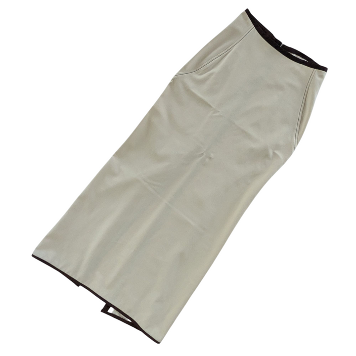 Cream Maxi Pencil Skirt Size Small