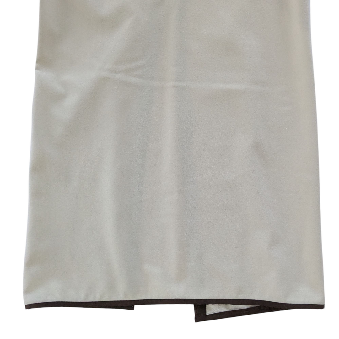 Cream Maxi Pencil Skirt Size Small