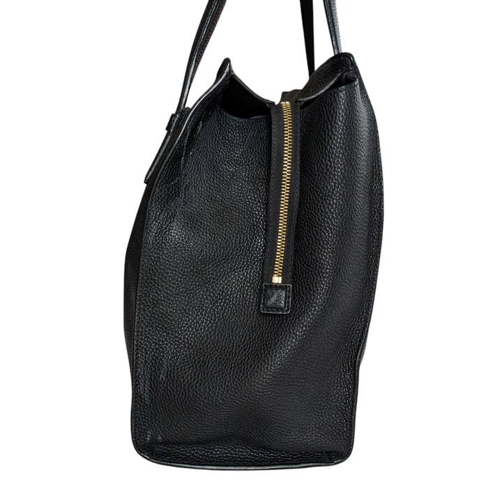 Salvatore Ferragamo Black Leather Tote