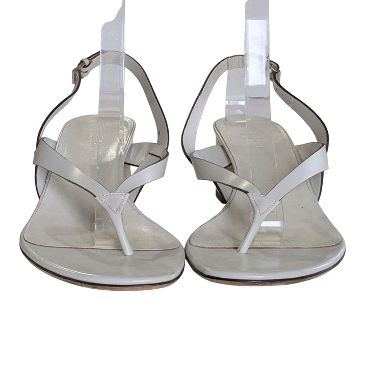 Gucci Leather Sandals Size 38.5