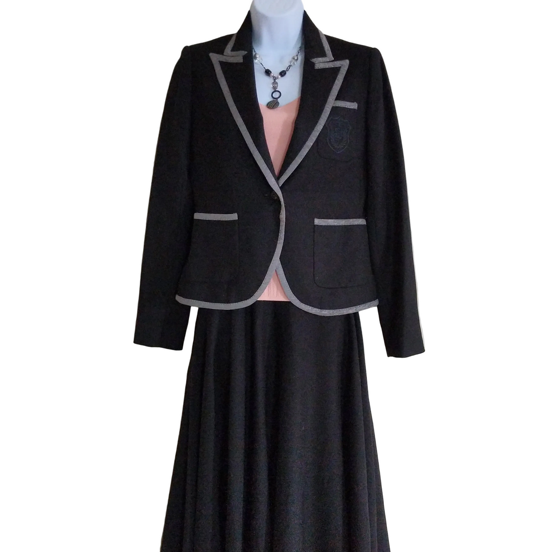Escada Wool Circle Skirt Size 38