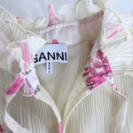 Ganni Pleated Mini Dress Size 36