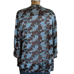 Poeme by Citron Silk Blend Kimono Size 1X