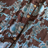 Poeme by Citron Silk Blend Kimono Size 1X