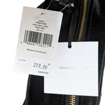 Kate Spade Sammie Patterson Drive Mini Backpack in Black Velvet