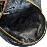 Kate Spade Sammie Patterson Drive Mini Backpack in Black Velvet