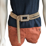 Gold Rope Chain Belt