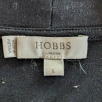 Hobbs Black Knit Top Size Large