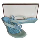 Coach Madlena Rubber Flip Flops Size 8.5