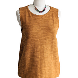 J. Crew Factory Gold Tank Size Large