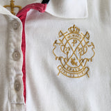 Piel de Toro White Polo Shirt Size Small