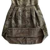Carmen Marc Brocade Cocktail Dress Size 14