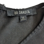 BB Dakota Black Fit and Flare Cocktail Dress Size 14