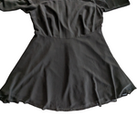 BB Dakota Black Fit and Flare Cocktail Dress Size 14