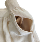 St John Santana Knit Shorts in Cream Size 6