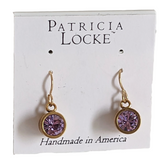 Patricia Locke Illumine Earrings in Violet