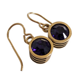 Patricia Locke Illumine Earrings in Purple Velvet