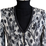 St John Grey Cardigan Size Medium