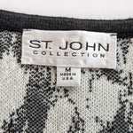St John Grey Cardigan Size Medium