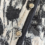 St John Grey Cardigan Size Medium