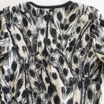 St John Grey Cardigan Size Medium