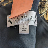 Nanette Lepore Damask Brocade Cocktail Dress Size 8