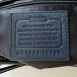 Coach Madison Saffiano Leather Christie Carryall Navy Tote
