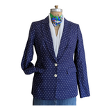 Banana Republic Polka Dot Blazer Size 10