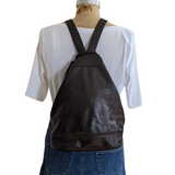 Sven Berkeley USA Leather Backpack
