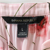 Banana Republic Sleeveless Floral Top Size Large