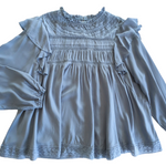 Grace & Karma Peasant Blouse Size Large