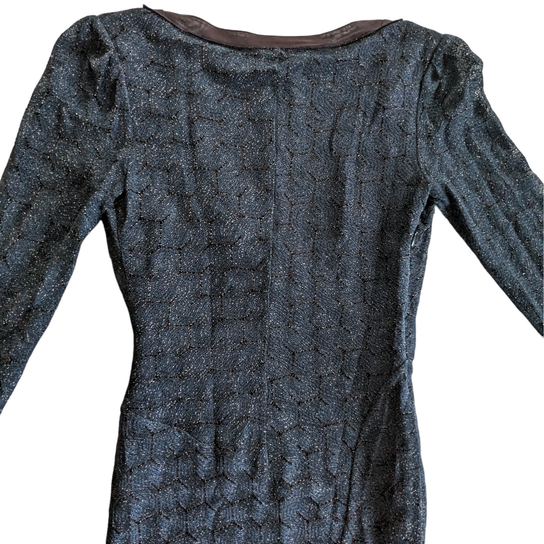 Missoni Navy Lace Dress Size Small