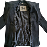 Burberry Wool and Cashmere Pea Coat Black Size 2/4