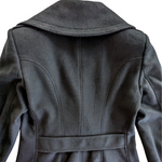 Burberry Wool and Cashmere Pea Coat Black Size 2/4