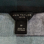 Ann Taylor Plaid Wrap Dress Size 0P