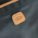 Bric's Nylon and Leather Messenger Crossbody Bag