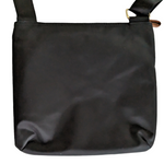 Bric's Nylon and Leather Messenger Crossbody Bag