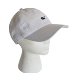 Vineyard Vines White Seersucker Hat
