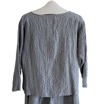 Eileen Fisher Waffle Texture Top Size Small