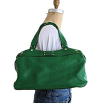 Kate Spade Green Leather Satchel