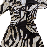 Roberto Cavalli Animal Print Dress Size 42