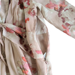Zara Floral Maxi Dress Size Medium